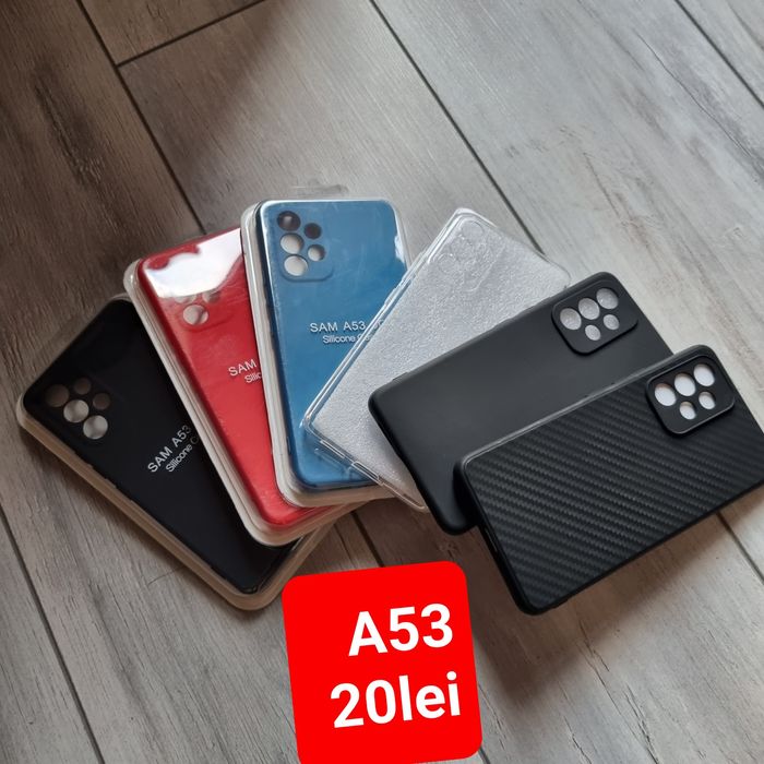 Huse si folii protecție Samsung A53