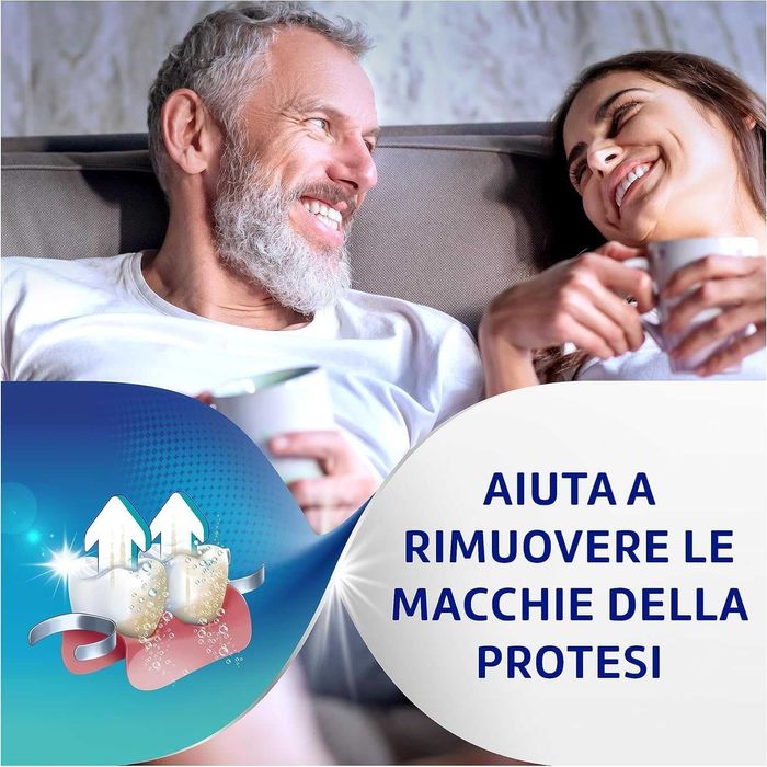 Таблетки за почистване на зъбни протези Intensa Freschezza 2 x 108 бр.