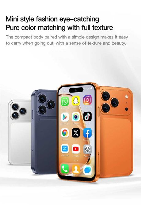 Оригинален ONEMYTH® A18 Pro 4G Микро / Мини Смартфон НОВИ БРОЙКИ