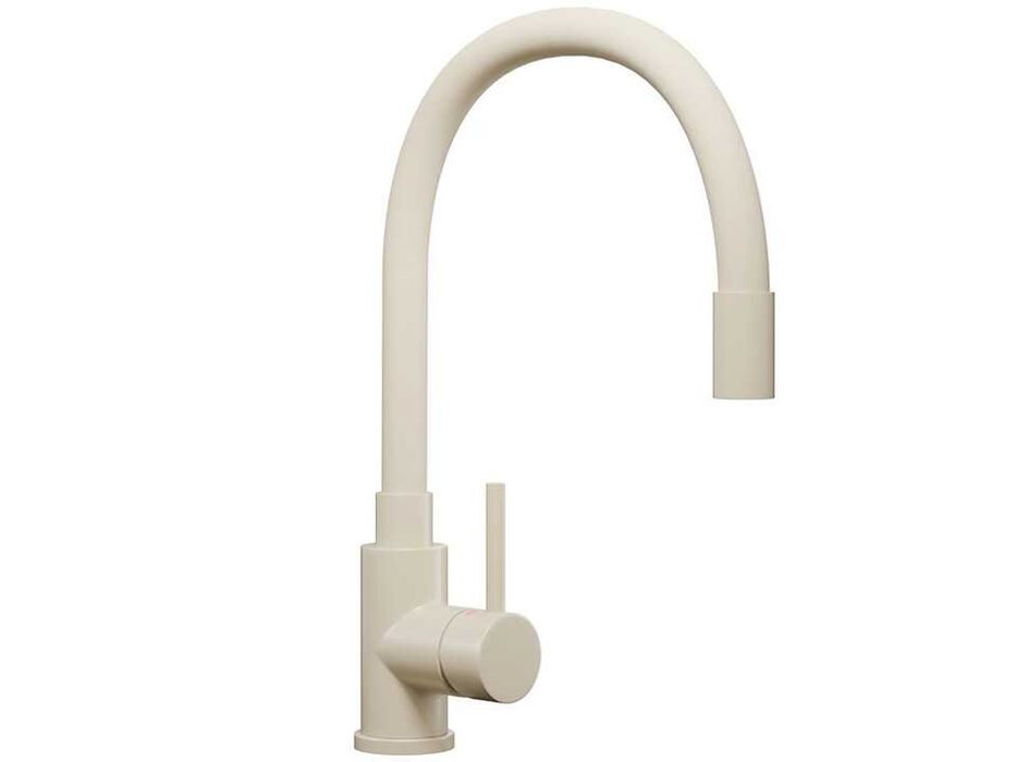 БЕЖОВ КУХНЕНСКИ КОМПЛЕКТ XXL – мивка + сме+ си + доз | Всичко в 1 цвят