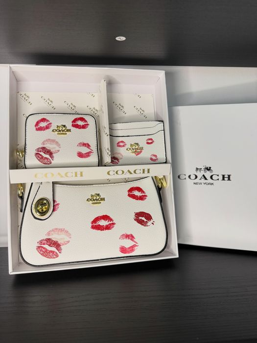 Set Coach Geanta,Cardholder,Portofel