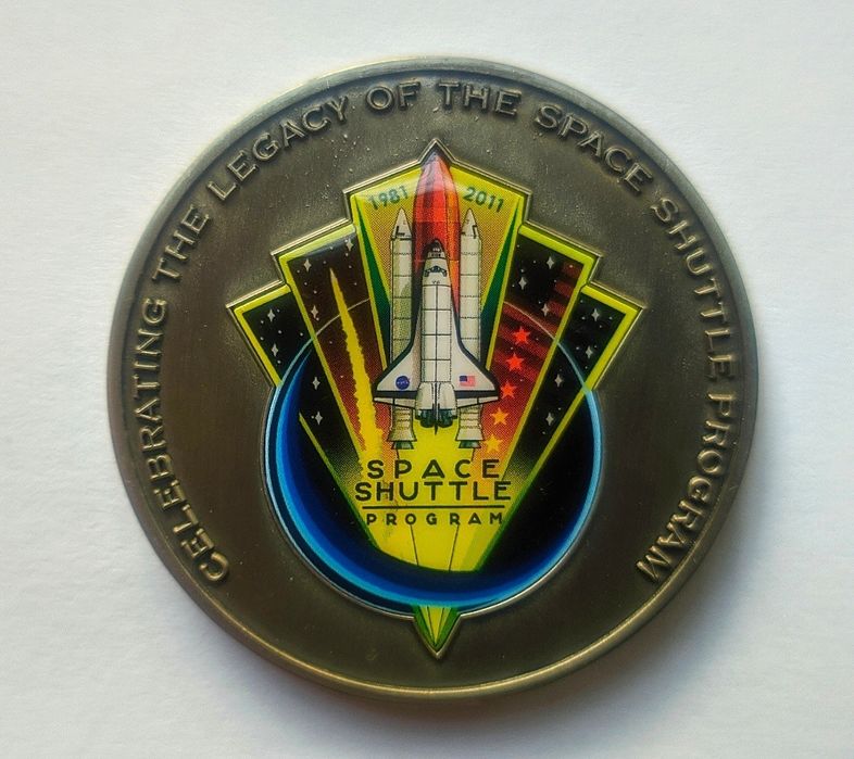 Space shuttle program медальон NASA