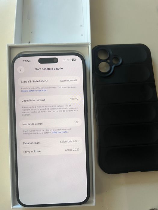 Iphone 16 plus bat 100%
