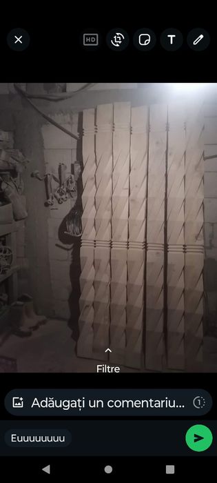 Stalpi din lemn de brad