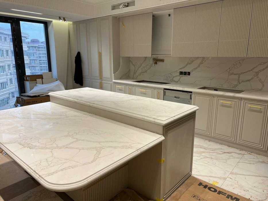 GRAND Столешница искусственного камня - Куйма, Кварц, Оникс.