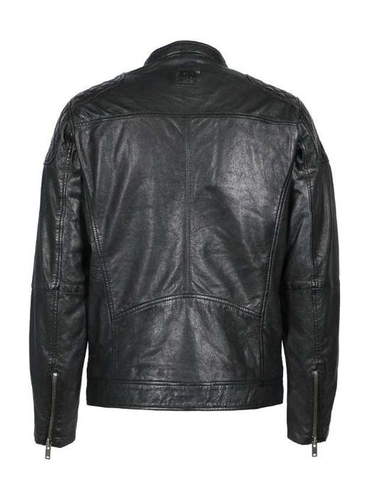 Jacheta geaca de piele 50 L bomber Atelier Torino NOUA piele naturala