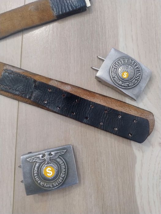 Curea și paftale nemțești al doilea război mondial