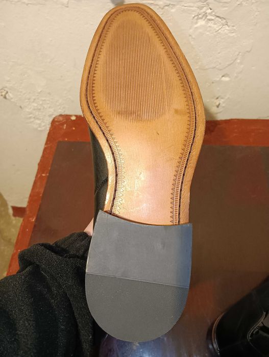 Ghete negre din piele pentru bărbați Aiden&Mason, marimea 44