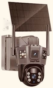 Камера с солнечной панелью