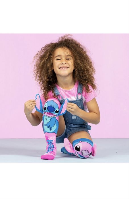 Дълги чорапи със Стич