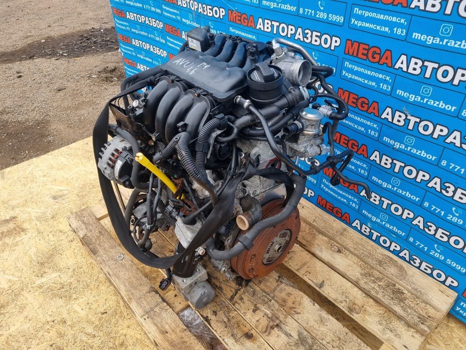 Двигатель AVU 1.6 на VW golf 4
