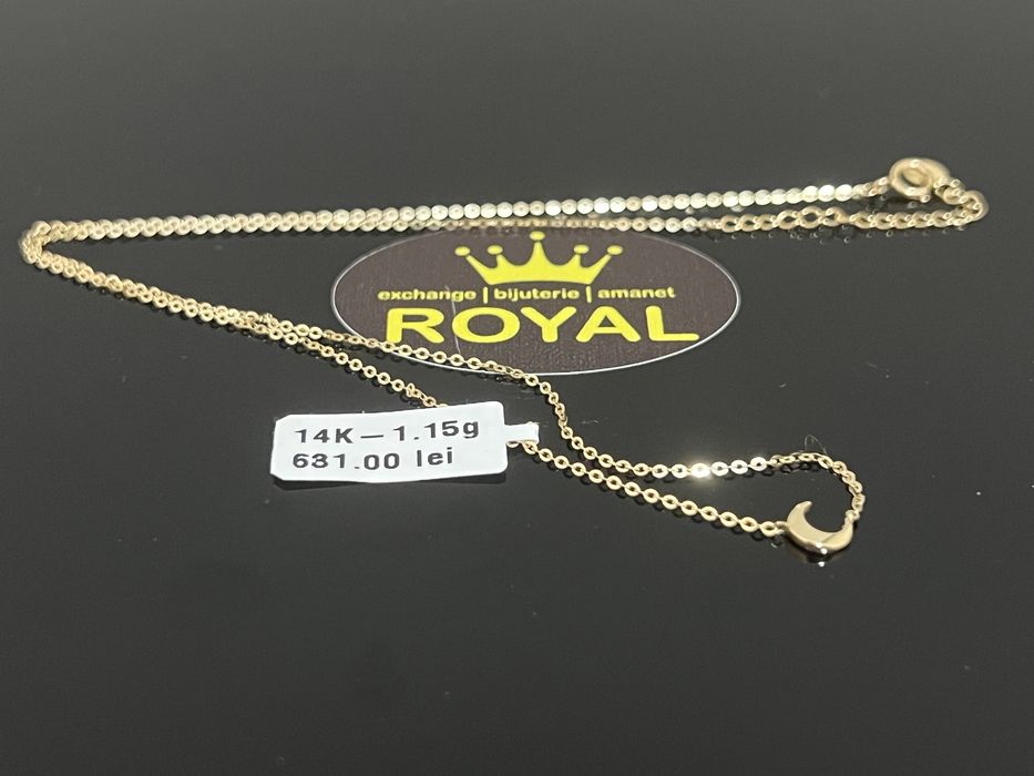 Bijuteria Royal CB : Lant aur 14k 585  1,15 grame