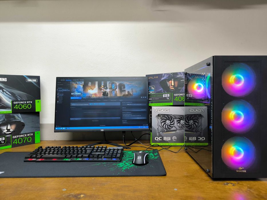 Игровой Компьютер с монитор 24 дюймов