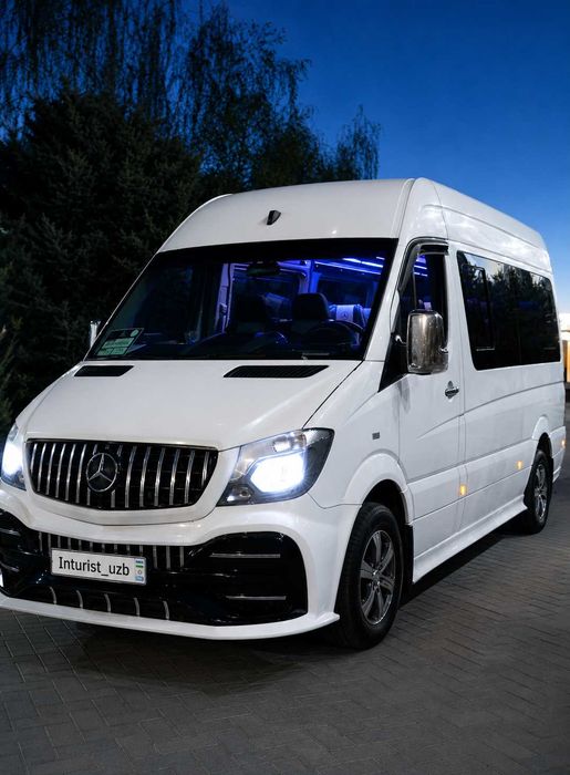 Mercedes-Benz Sprinter haydovchi bilan | Qulay mikroavtobus | Transfer