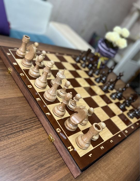 Шахматы Каспаров деревянный с утяжелением