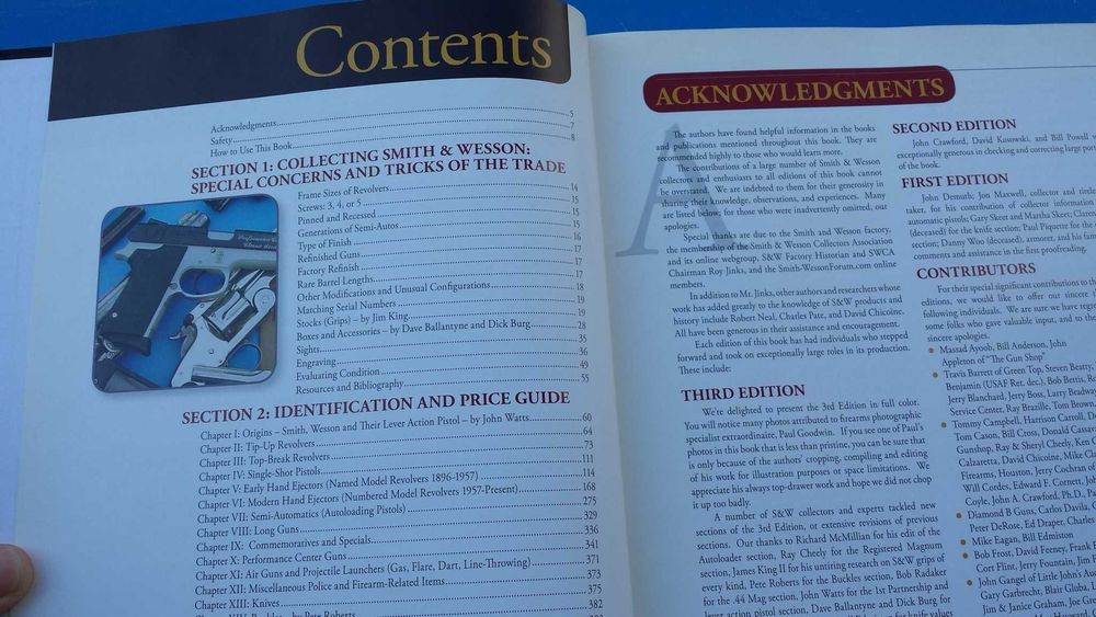 Легендарный стандарный каталог Smiss & Wesson США