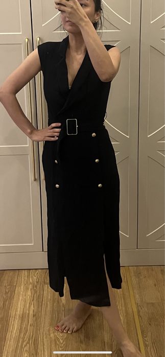 Темно синее платье Uterque