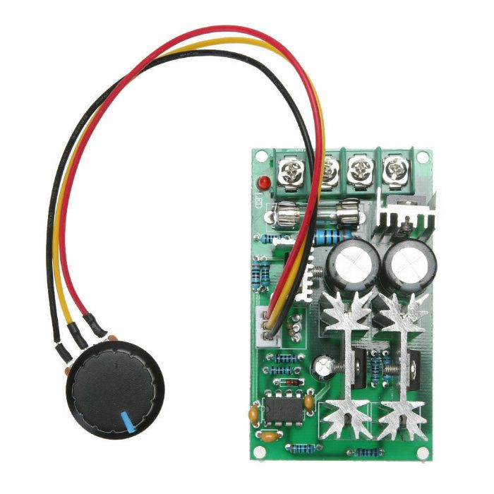 PWM 20A 1200W 12V 24V 36V 48V- control regulat. Regulator turatie. Nou