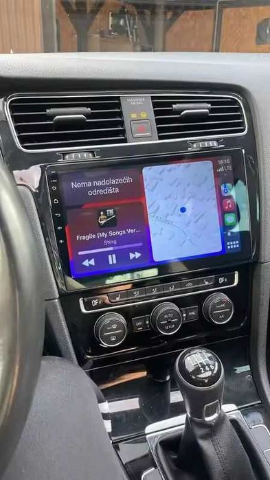 Navigație Android CarPlay VW Golf 7, 2013-2020