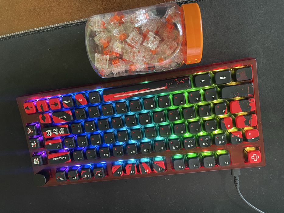 Tastura Qwerty key Samurai wireless