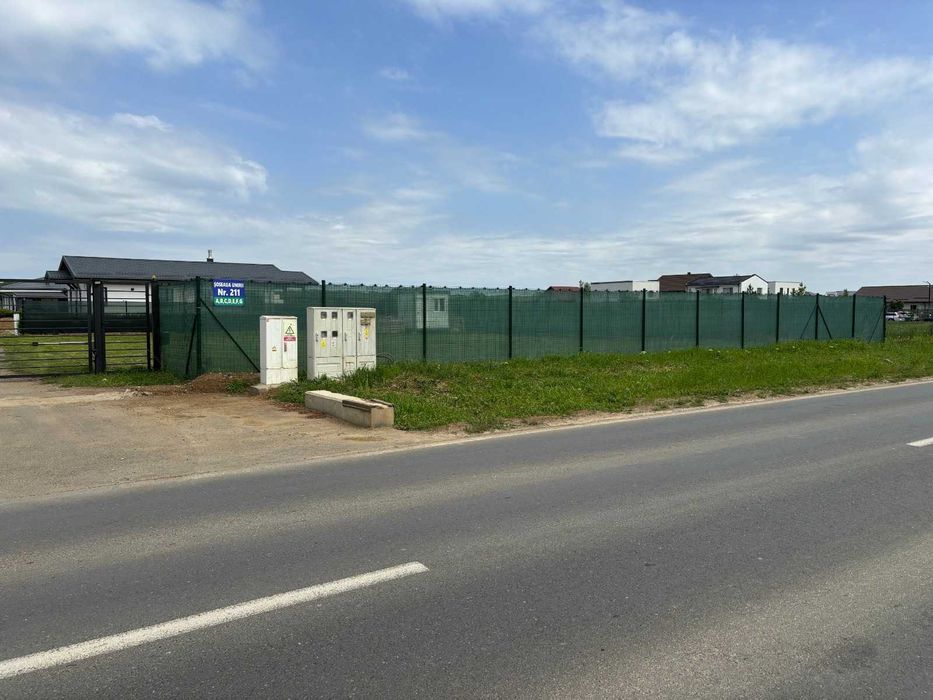 Teren intravilan 883 mp + Container – Șoseaua Unirii 211, Moara Vlăsiei | 27 m deschidere | Utilități | Acces direct - Vedere 5