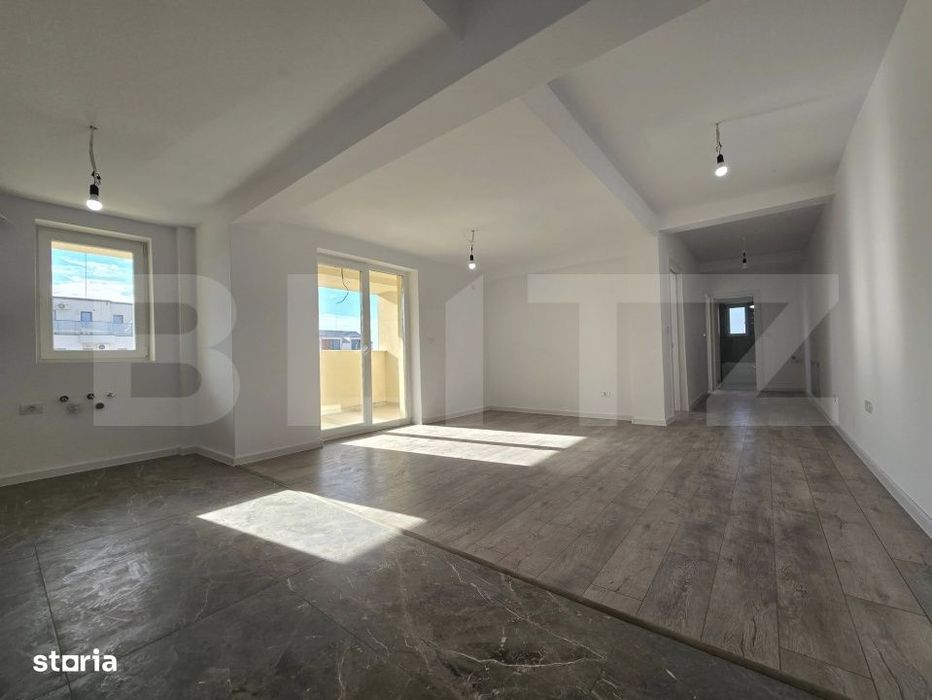 Apartament 3 camere., 135mp total,  gradina 72mp, parcare,  Torontalul