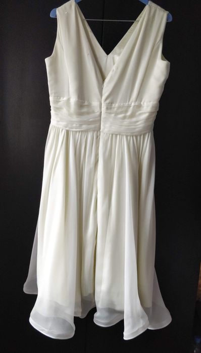 Rochie mireasa scurta ivoire