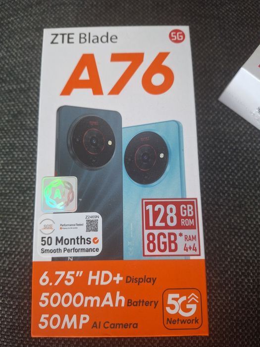 ZTE Blade A76  с гаранция(чисто нов)