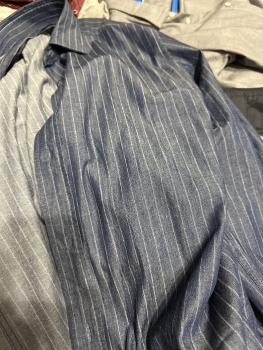 Рубашка из хлопка. Массимо Дутти. Massimo Dutti. Оригинал.