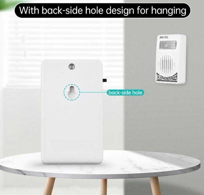 95dB Мигаща Аларма Усилвател Звук Стационарен Телефон Лош Слух Глухота