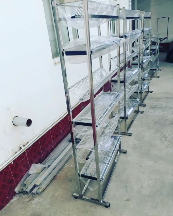 Стеллаж сушилка нержавейка