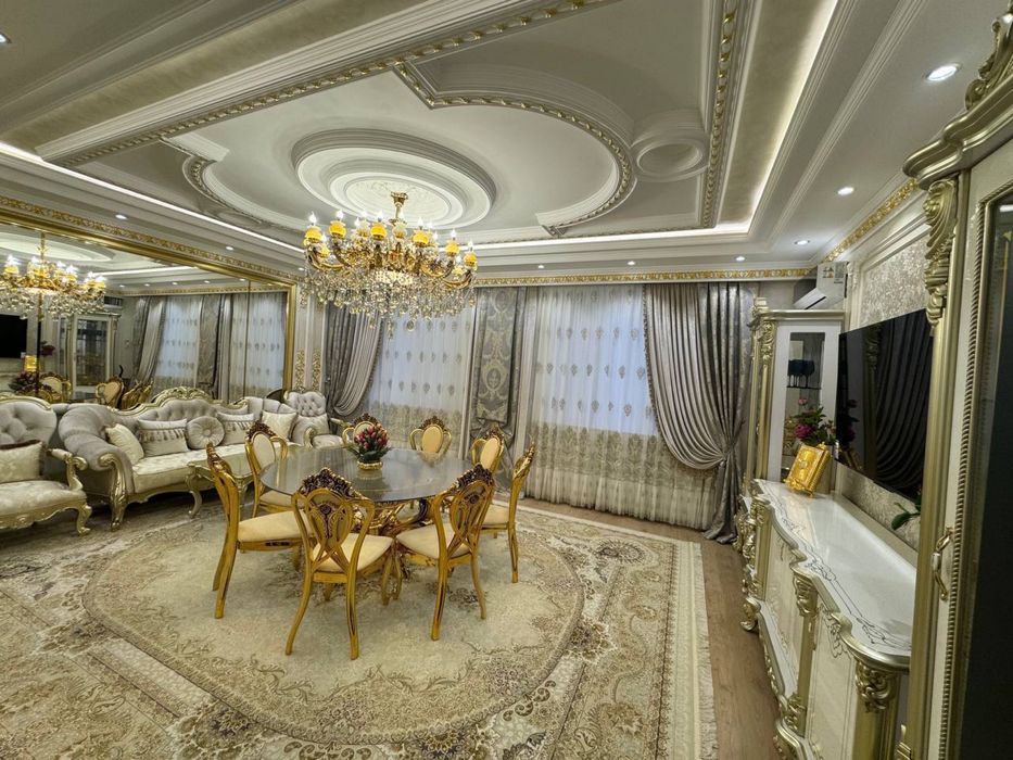 Sayram Village! Сдаётся новый евро коттедж в элитной махалле!