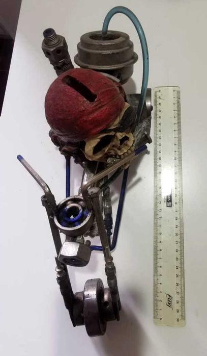 Obiect decorativ moto