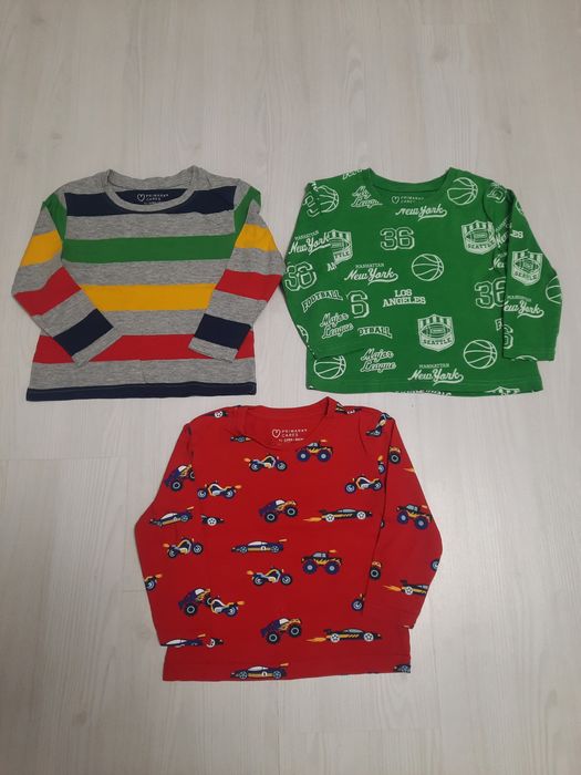 Bluze 3 buc bebelus, marimea 92 cm