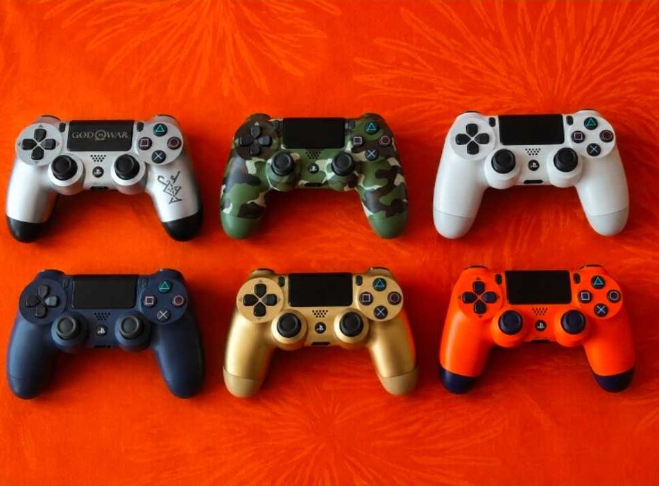 PS4 джойстик ORANGE оригинал
