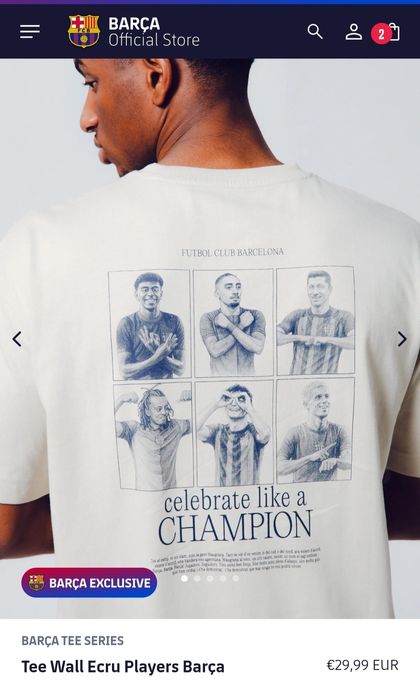 Тениска Barca T-shirt