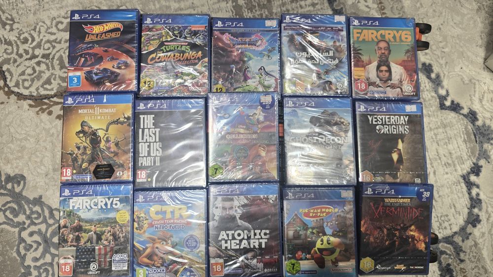 Новые диски для ps4 ps5 xbox one