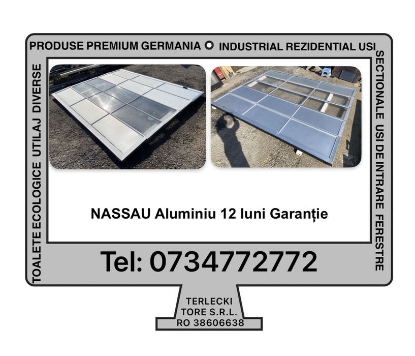 USA SECTIONALA INDUSTRIALA poarta hala garaj H 295 x L 355 Germania