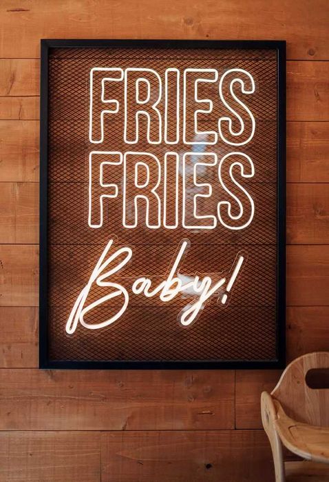 Изготовление неоновых и световых рекламных вывесок, табличка, баннер,