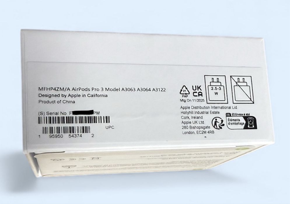 AirPods Pro 3  NOI, SIGILATE