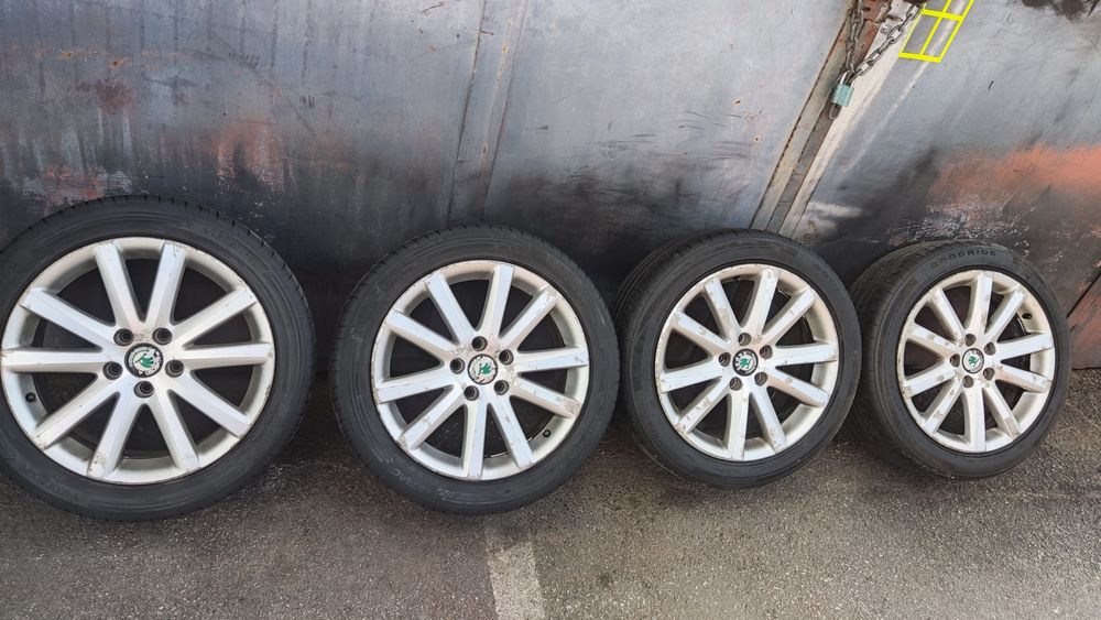 лети джанти 17 цола, 5х112м, 7.5J, ET45, 57.1m, WV, Audi, Skoda