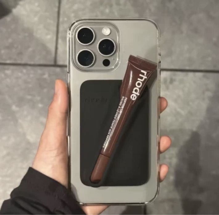 Rhode нов магнитен калъф Snap-On за iPhone MagSafe и rhode гланц Lip Tint