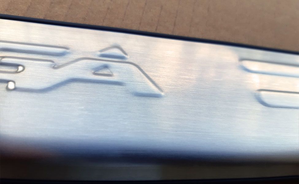 Ornamente / protectii INOX praguri (model 1) -Ford Kuga (2012-2019)