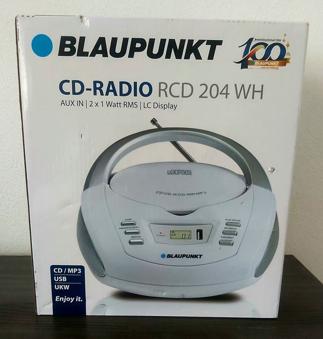 Radio CD Player Blaupunkt RCD 204 WH – NOU editie aniversara