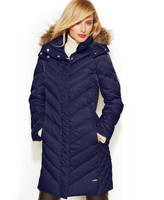 Дамско оригинално яке пух на Kenneth Cole Reaction- ПРОМО!