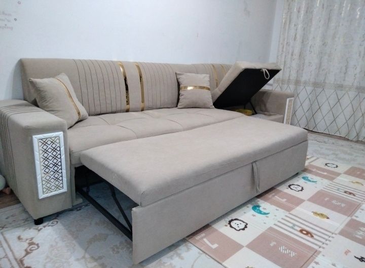 Диван бежевый цвет