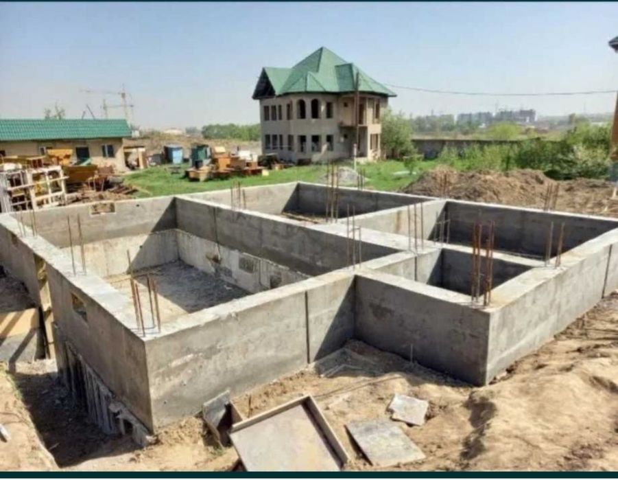 Фундамент бетон куямыз