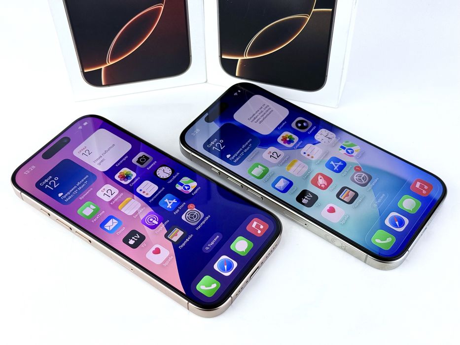 НОВ! Apple iPhone 16 Pro 128GB Natural / Desert Гаранция!