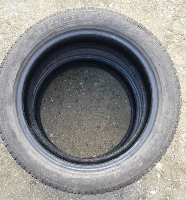 2 anvelope M+S 205/50/17 Michelin +7 mm