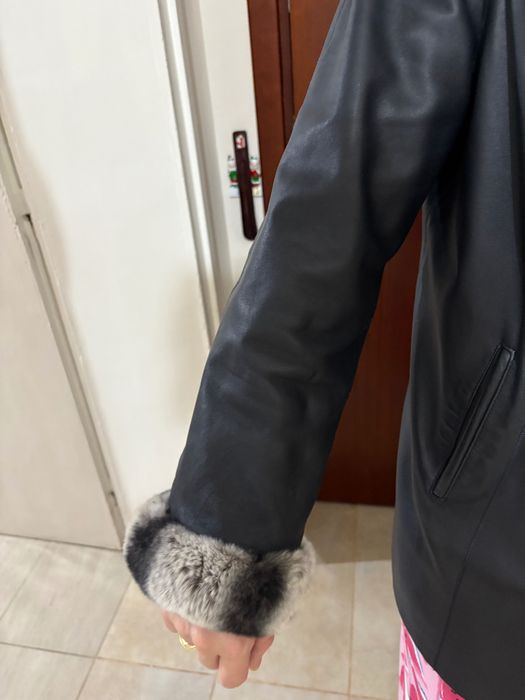 Кожено яке с две лица